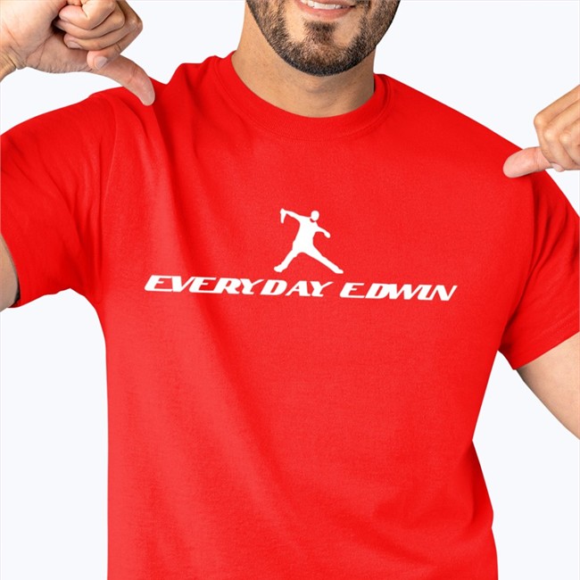 Everyday62 Merch Everyday Edwin Long Sleeve Hooded Sweatshirt Edwin Escobar Everyday Edwin Long Sleeve Black
