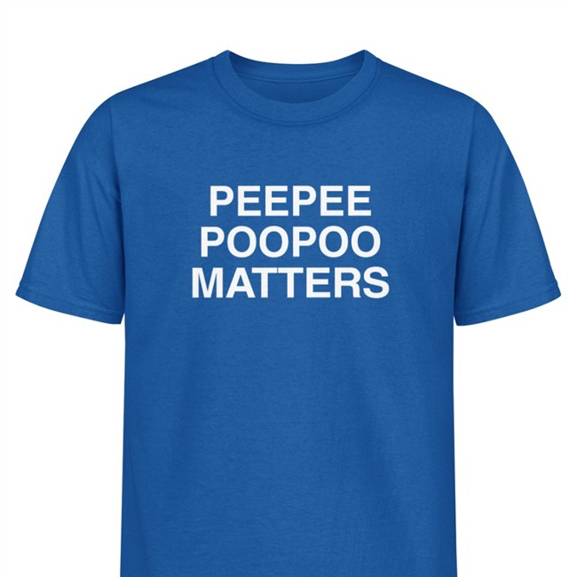 Shitheadsteve Shop Peepee Poopoo Matters Shirt Black