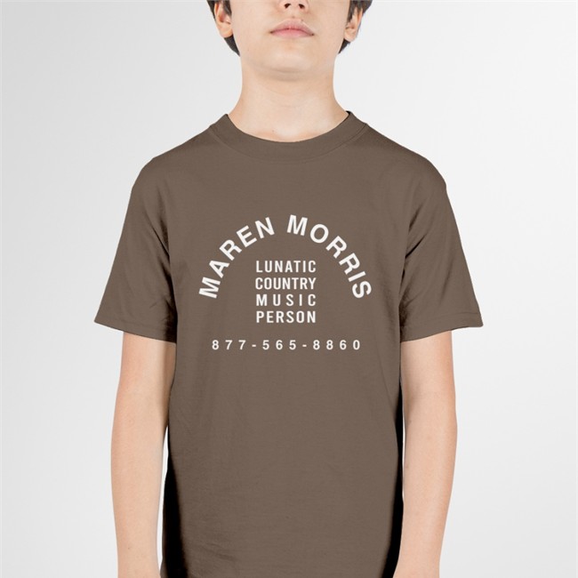 Maren Morris Shop Merch Maren Morris Lunatic Country Music Person Classic Long Sleeve Tee Brian Mansfield