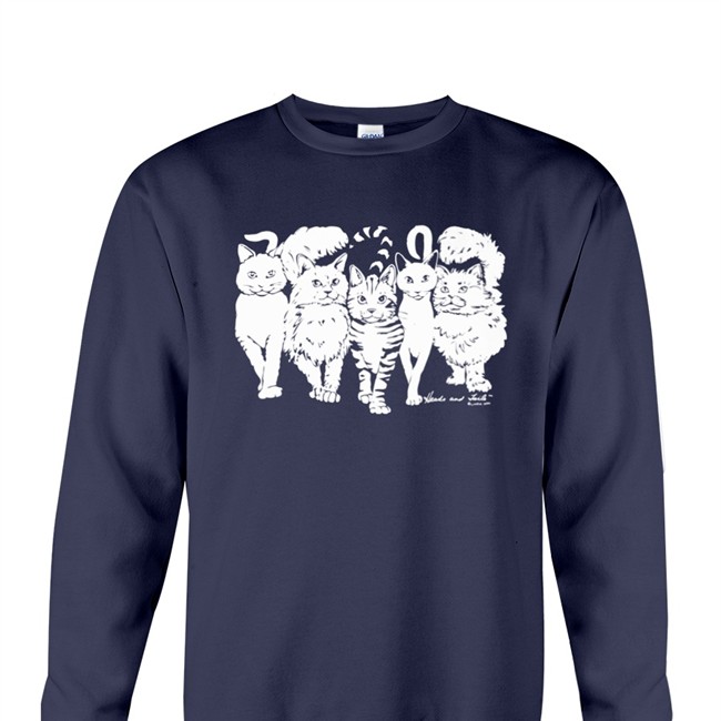 Heads & Tails Cat Sweatshirt