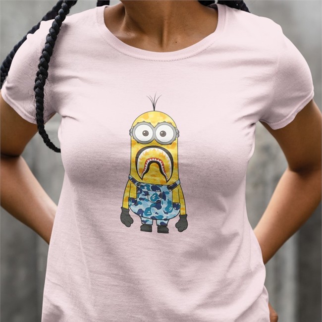 Bape X Minions Camo Minion Hooded Sweatshirt Bape X Minions Camo Minion T Shirt