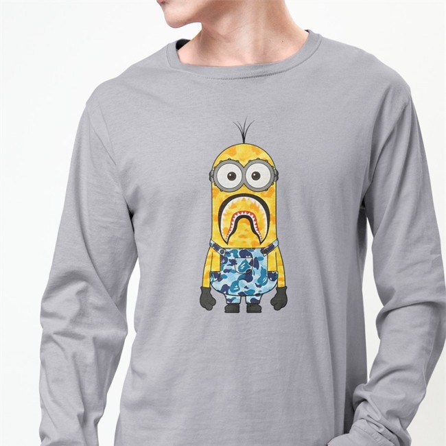 Bape X Minions Camo Minion Shirt 2022