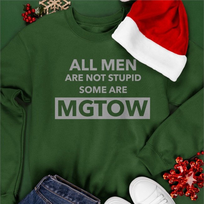 Bryan All Men Are Not Stupid Some Are Mgtow Original Black Long Sleeve Tee MurderXBryan