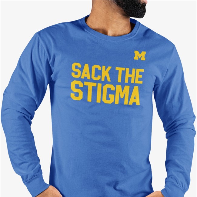 Michigan Football Sack The Stigma Sweatshirt