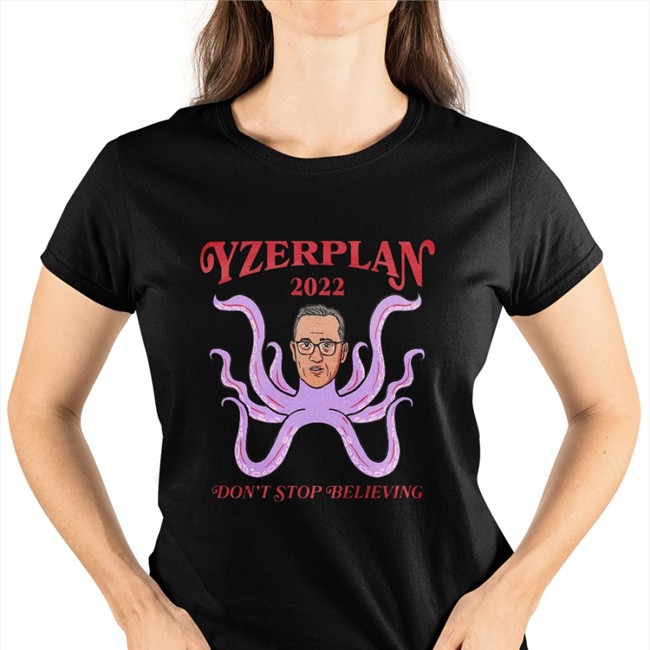 Yzerplan 2022 Don't Stop Believing Det Crewneck