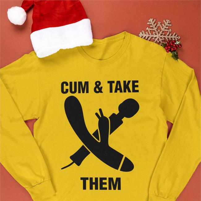 Subdocta Cum & Take Them Hooded Sweatshirt Subdocta Cum & Take Them Crewneck Sweatshirt
