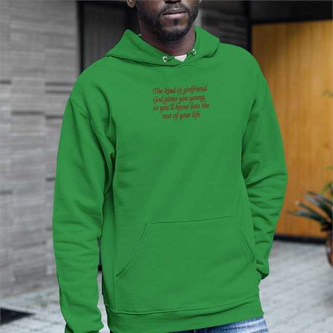 The Kind Of Girlfriend God Gives You Young So You'll Know Loss The Rest Of Your Life Shirt Light Pink