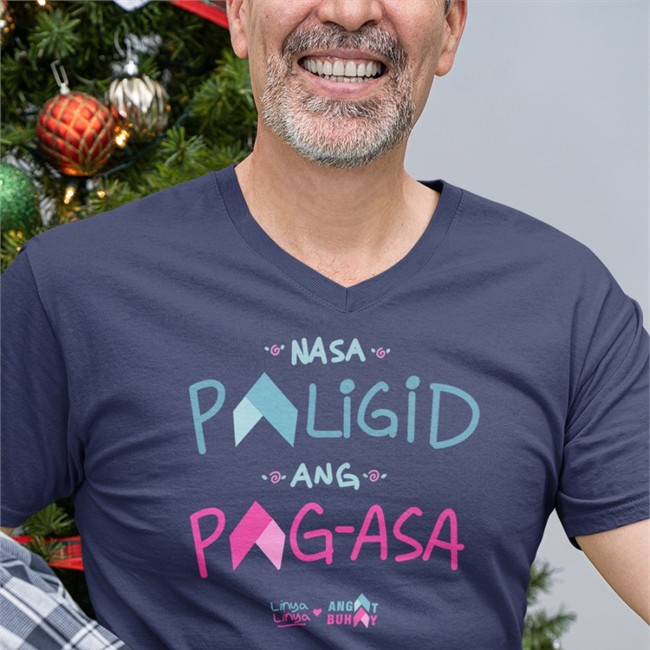 Top Nasa Paligid Ang Pag Asa The Linya Linya X Angat Buhay ShirtLinyalinya The Linya Linya X Angat Buhay Tee Shirt