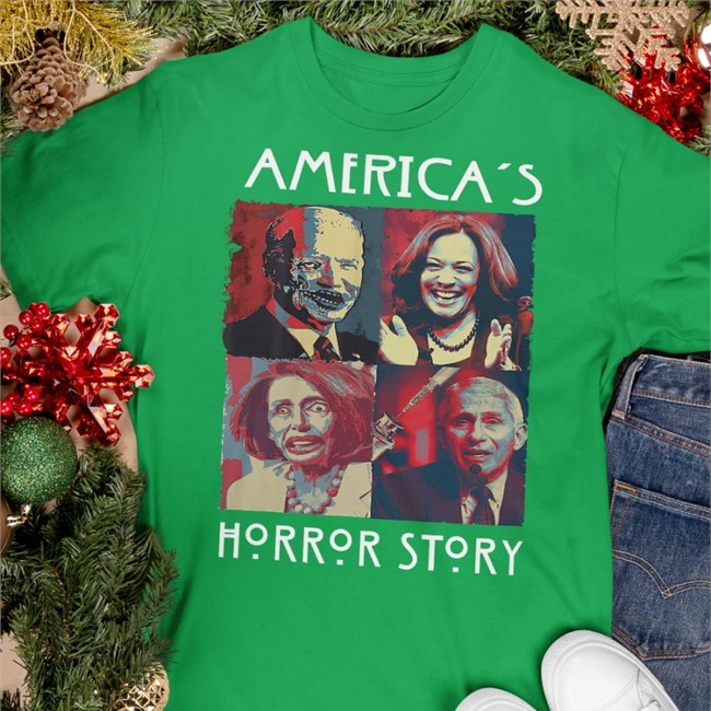 Kamala Harris Biden Nancy Pelosi Anthony Fauci America's Horror Story Sweatshirts Catherine