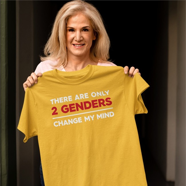 There Are Only 2 Genders Change My Mind Shirt Steven Crowder