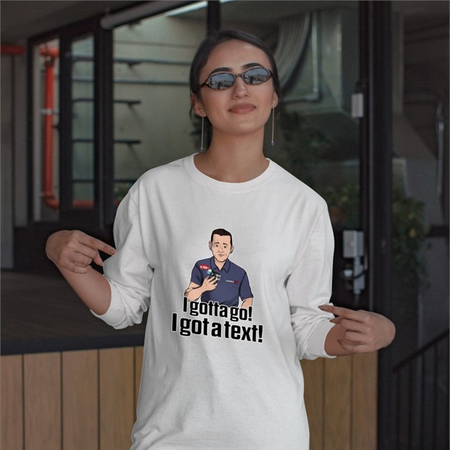 Pat Mcafee Merch I Gotta Go I Got A Text Shirts Rapsheet & Friends