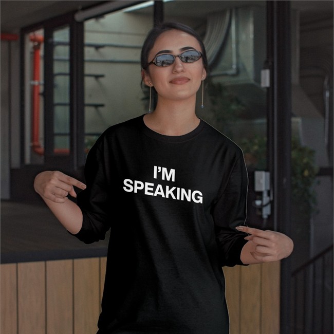 Ottawa Doctor I'm Speaking Tank Top Black Andrew Lawton I'm Speaking Tee