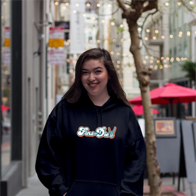 Takesweremade Merch Fins Or Die Sweatshirt Fins Or Die Hoodie Takesweremade Merch