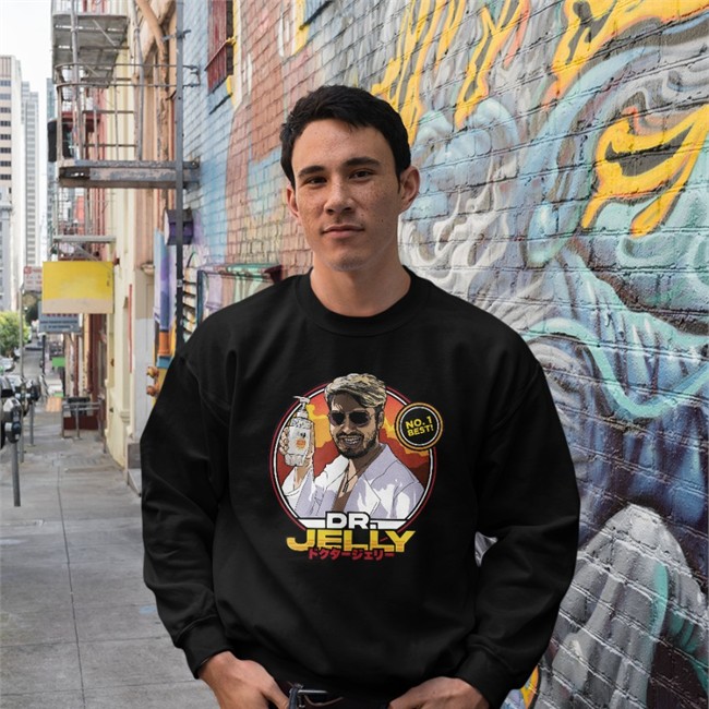 Abroad In Japan Merch Dr Jelly Collection V Neck T Shirt Chris Broad