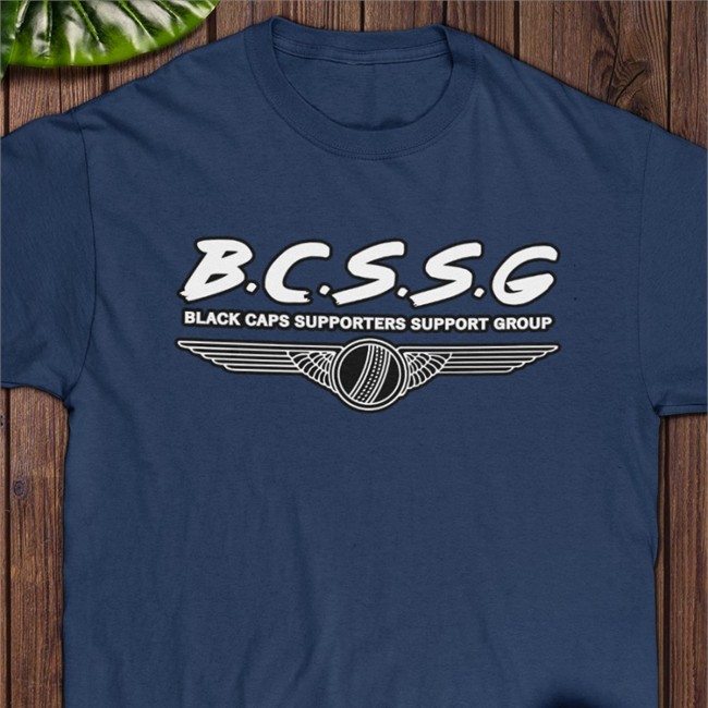The Acc Shop Black Caps Suppporter Support Group Tee Theaccnz