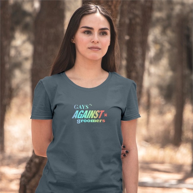 Gays Against Groomers Gradient Shirts