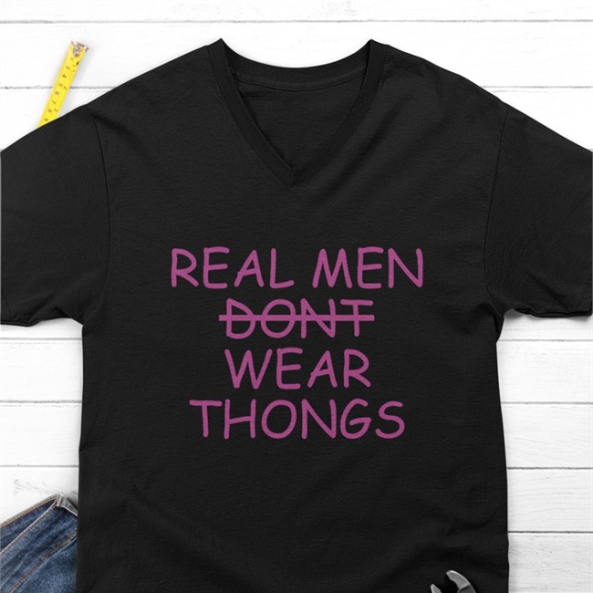 Shirts That Go Hard Merch Real Men Wear Thongs Hooded Sweatshirt