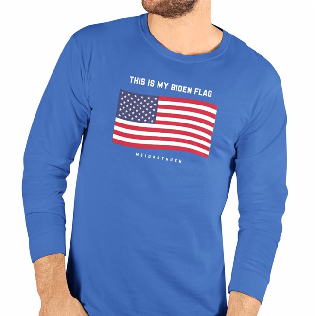 Black This Is My Biden Flag Tee Shirt Meidastouch Merch