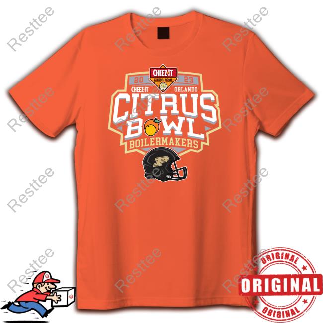 Boilers Purdue 2023 Cheez-It Citrus Bowl Orlando T Shirt