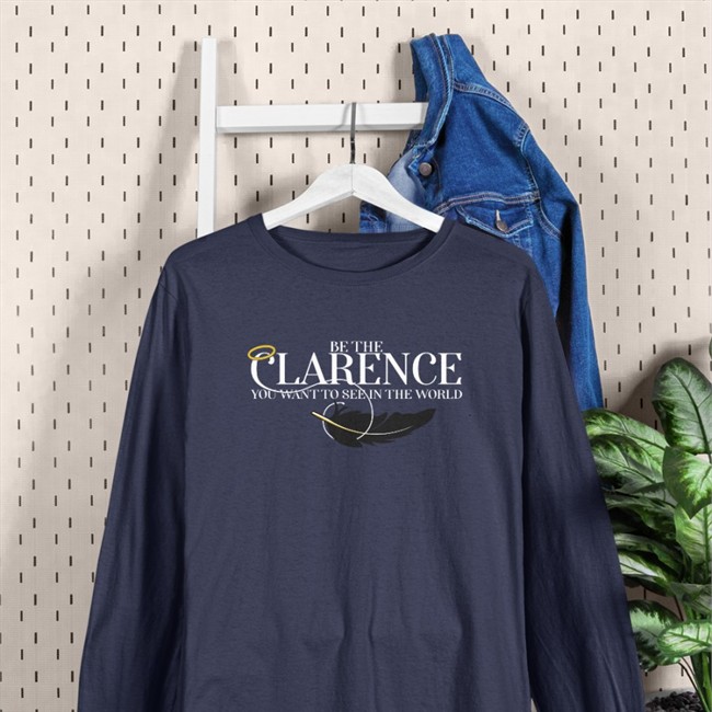 Stands Shop Be The Clarence You Wan To See In The World Sweatshirt Rachel Miner