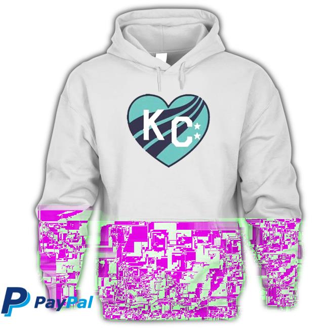 Soccer Kansas city current hearts Hooded Sweatshirt