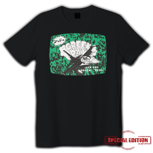 Official Brain Dead x Green Day Airplane Long Sleeve Tee
