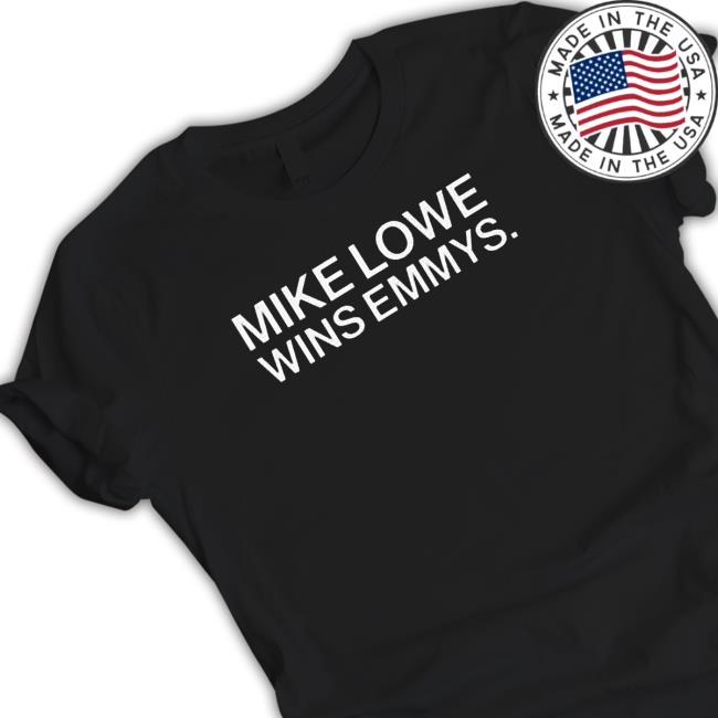 Official Mike lowe wins emmys 2022 Hooded Sweatshirt