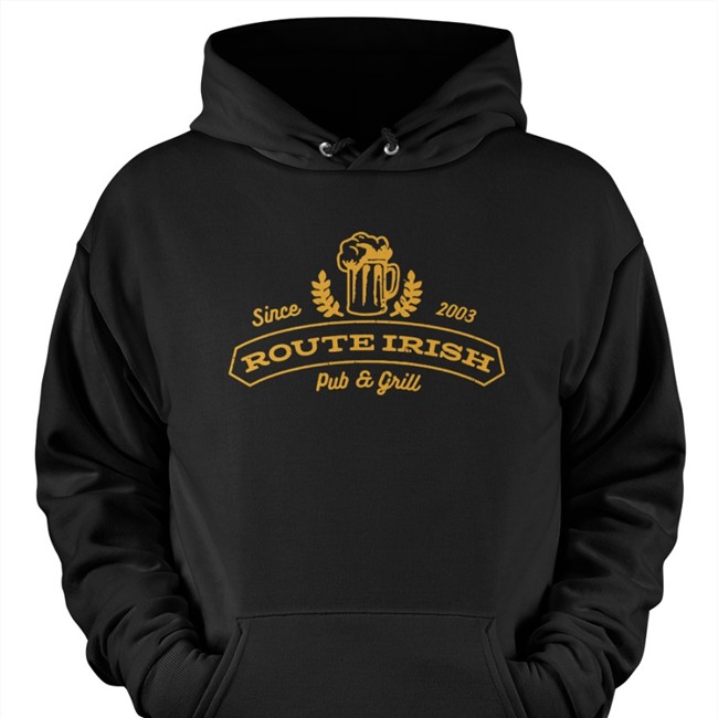 Shop Call For Fire Route Irish Pub And Grill Since 2003 T Shirt