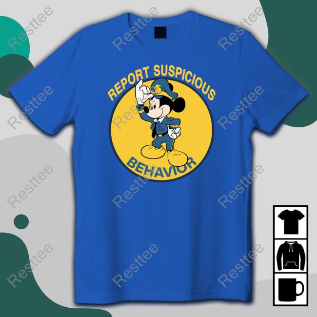 Report Suspicious Behavior Hooded Sweatshirt