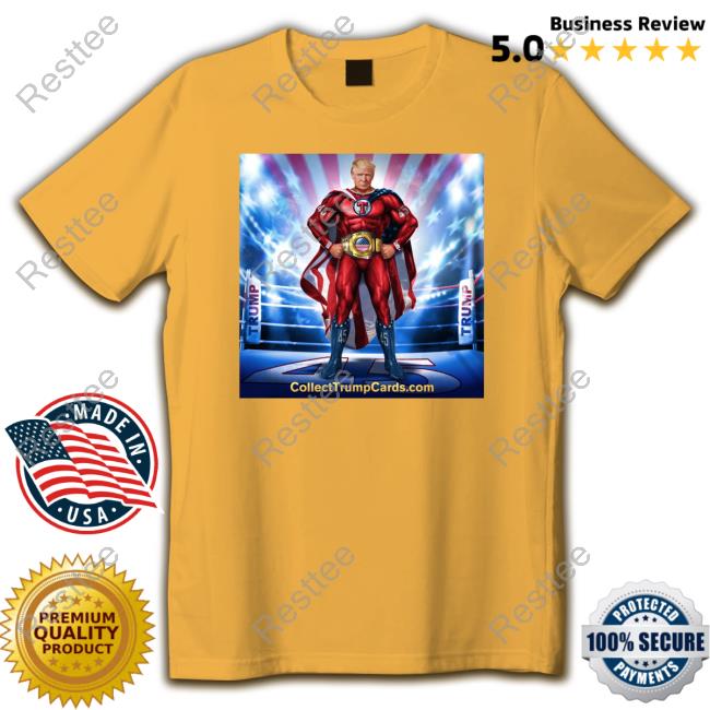 Official Donald Trump Digital Trading Card Shirts