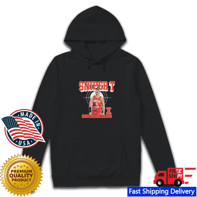 vIllinois basketball terrence shannon jr sniper Tee vIllinois basketball terrence shannon jr sniper Hoodie