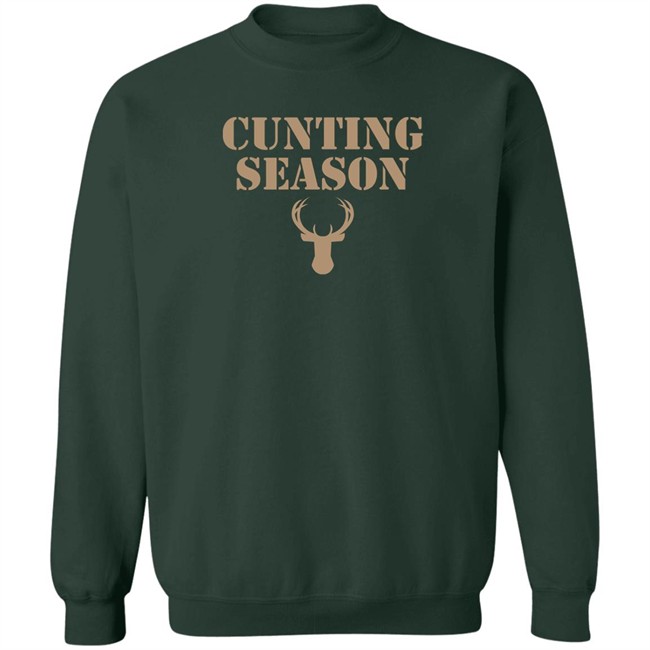 Milwaukee Bucks Virghoes Shop Cunting Season Tee Shirt