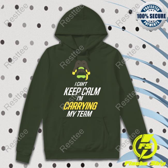I Can't Keep Calm I'm Carrying My Team Shirt Frogger