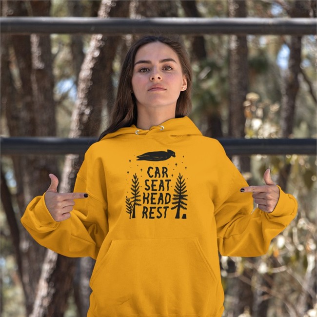 Car Seat Headrest Velvet Flocked T Shirt