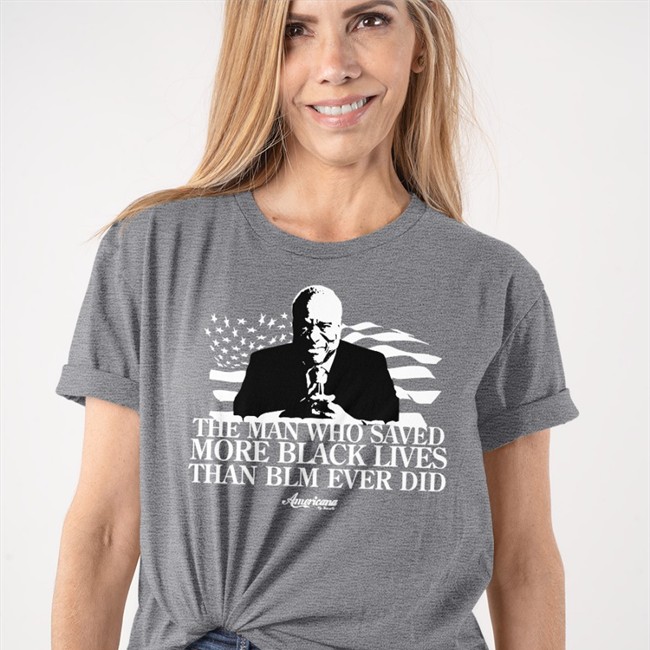 The Man Who Saved More Black Lives Than Blm Ever Did Clarence Thomas Shirts