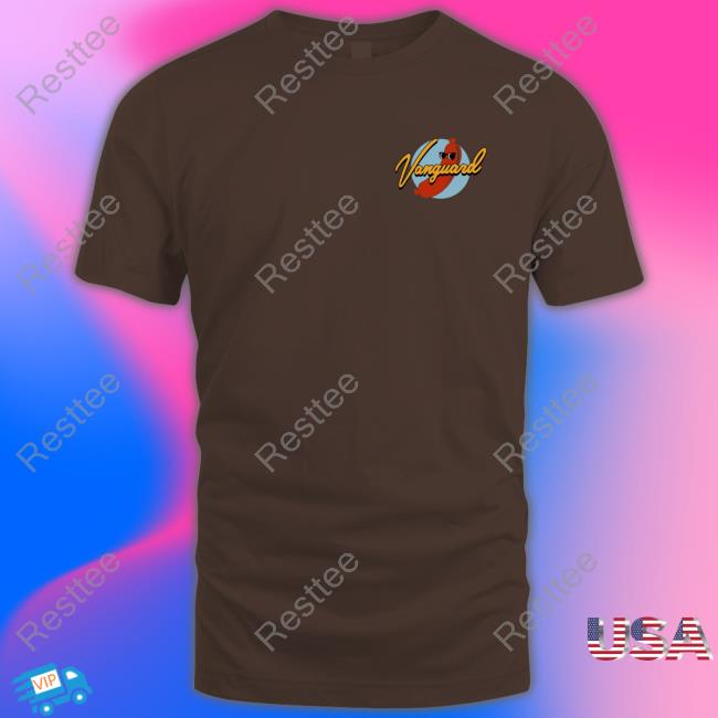 Vanguard Black Tee When You're Here You're Here