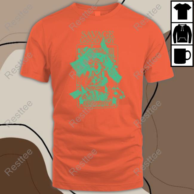 Official Savage Good Boy White Long Sleeve T Shirt Japanese Breakfast Merch Savage Good Boy White Long Sleeve Tee