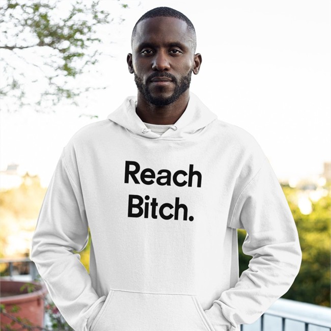 Alley Hopp Reach Bitch Zip Up Hooded