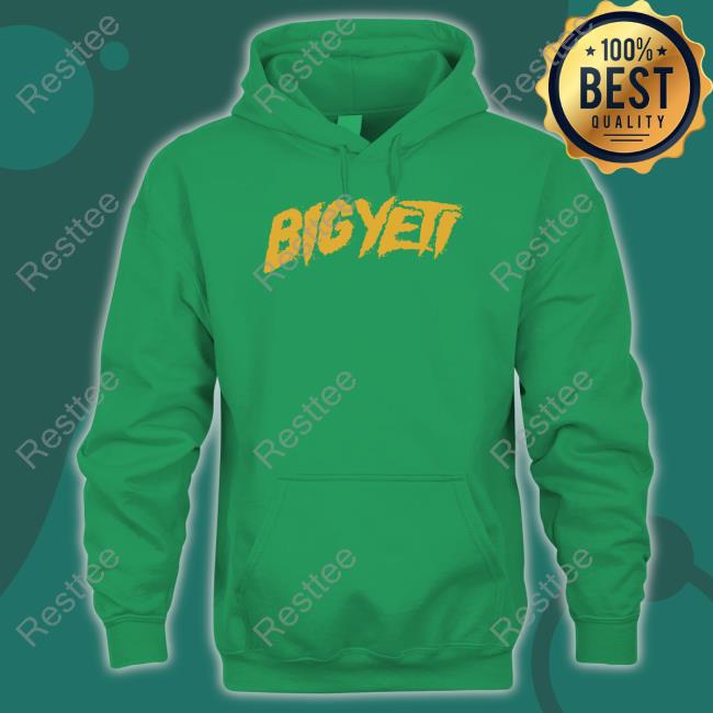 Big Yeti Tee Shirt Big Yeti Sweatshirt