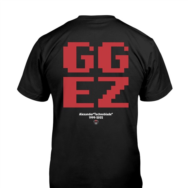 Technoblade Store Ggez Tee Shirt Saucysphinx Ggez T-Shirt