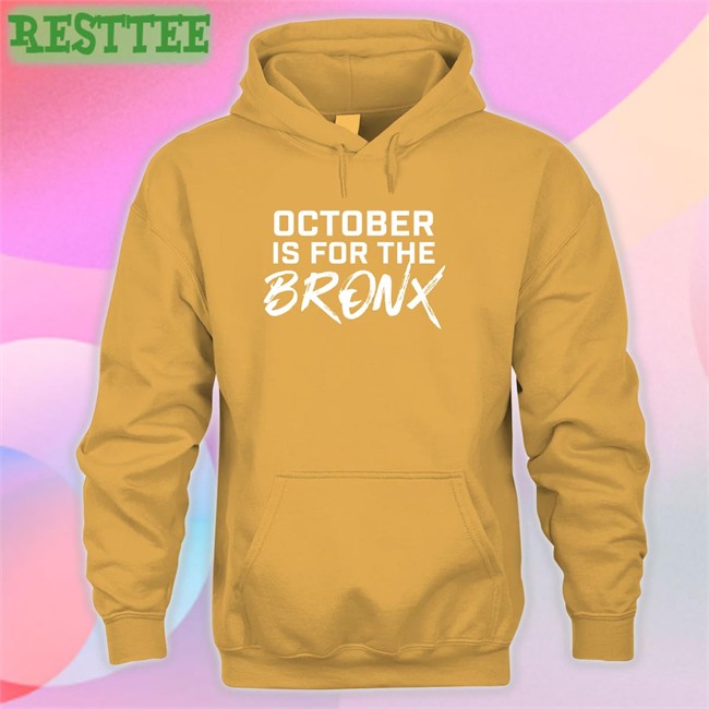 The Short Porch October Is For The Bronx Crewneck Sweatshirt The Short Porch October Is For The Bronx Tee Shirt