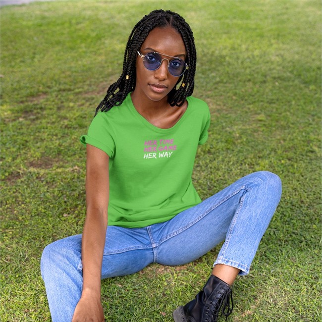 Her Time Her Game Her Way Tee Herway Magazine Herway Magazine Her Time Her Game Her Way Hooded Sweatshirt