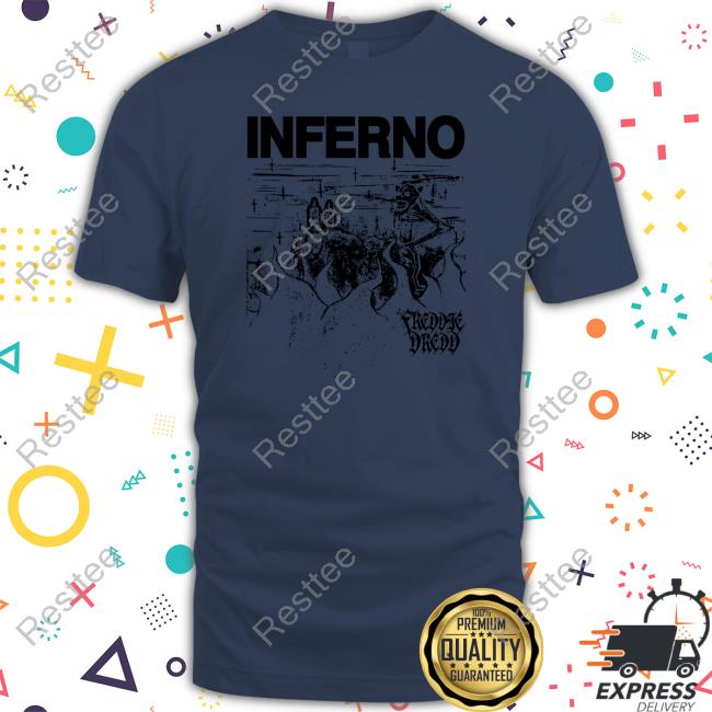Freddie Dredd Inferno Long Sleeve T Shirt Freddie Dredd Inferno Tee Shirt