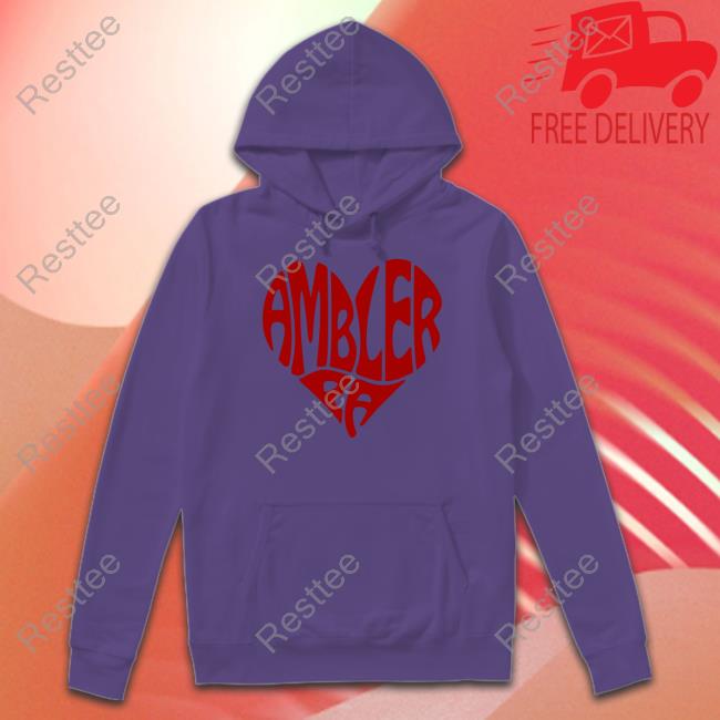 Ambler Heart Shirt Heart Ambler PA Sweatshirt