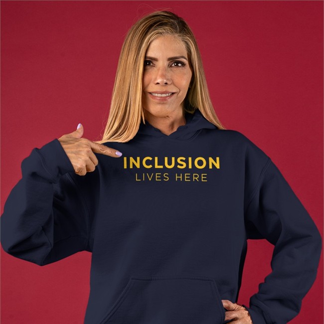 Inclusion Lives Here T Shirts Friends Cath Maureen Mccormick