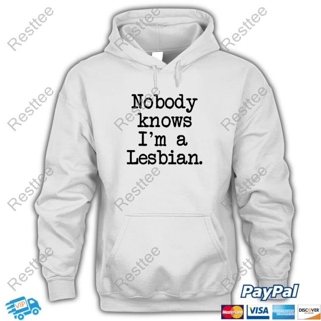 Nobody Knows I'm A Lesbian Long Sleeve Tee