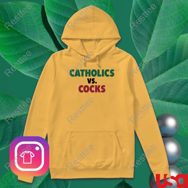 Barstool U Catholics Vs Cocks Tee Barstoolsports