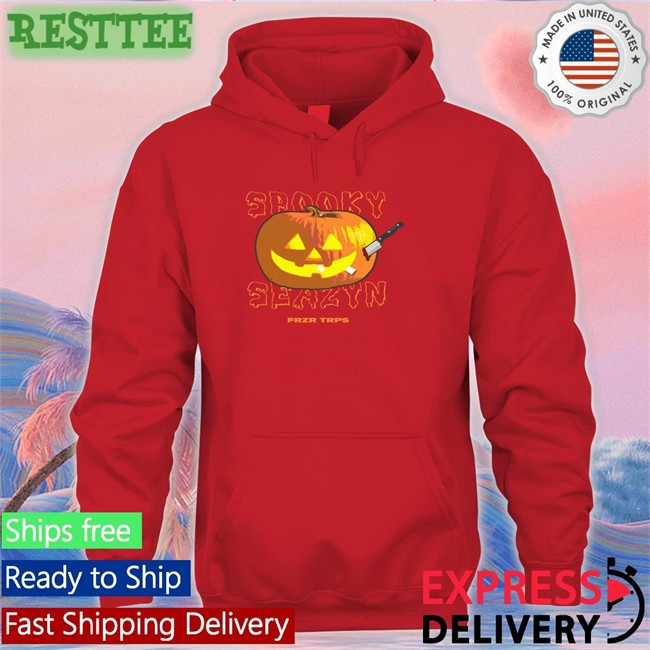 Spooky Season Crewneck Freezer Tarps Merch Spooky Season Hooded Sweatshirt Freezertarps222