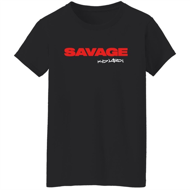 The Kid Laroi Merch Savage Crewneck Sweatshirt Black The Kid Laroi Merch Savage Crewneck Sweatshirt Black