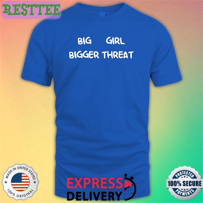 Nerdy Big Bigger Girl Threat Tees